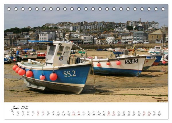 Produktbild: Reizvolles S&uuml;dengland Devon und Cornwall (Tischkalender 2026 DIN A5 quer), CALVENDO Monatskalender