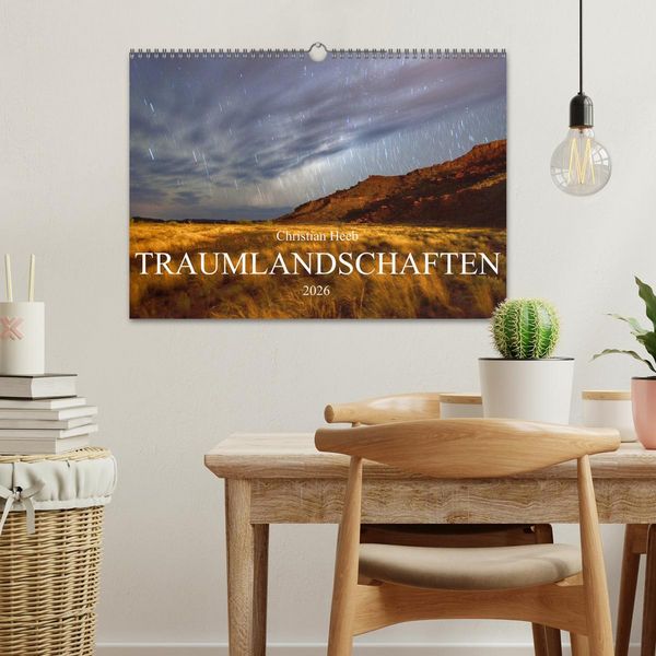 Produktbild: TRAUMLANDSCHAFTEN Christian Heeb (Wandkalender 2026 DIN A3 quer), CALVENDO Monatskalender