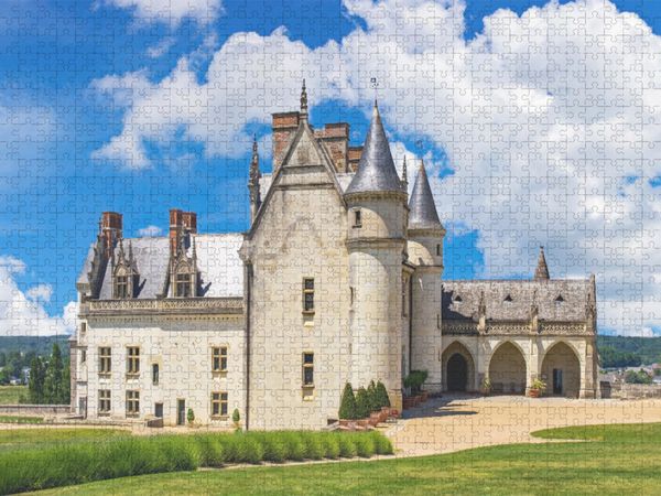 Produktbild: CALVENDO Puzzle Schloss Amboise | 1000 Teile Lege-Gr&ouml;&szlig;e 64x48cm Foto-Puzzle f&uuml;r gl&uuml;ckliche Stunden