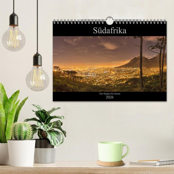Produktbild: S&uuml;dafrika - Von Steppe bis Ozean (Wandkalender 2026 DIN A4 quer), CALVENDO Monatskalender