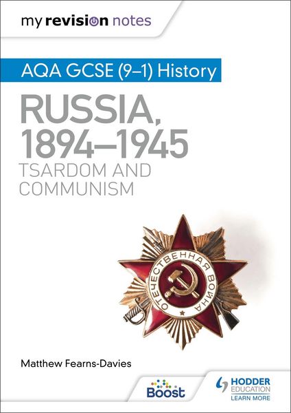 Produktbild: My Revision Notes: AQA GCSE (9-1) History: Russia, 1894-1945: Tsardom and communism