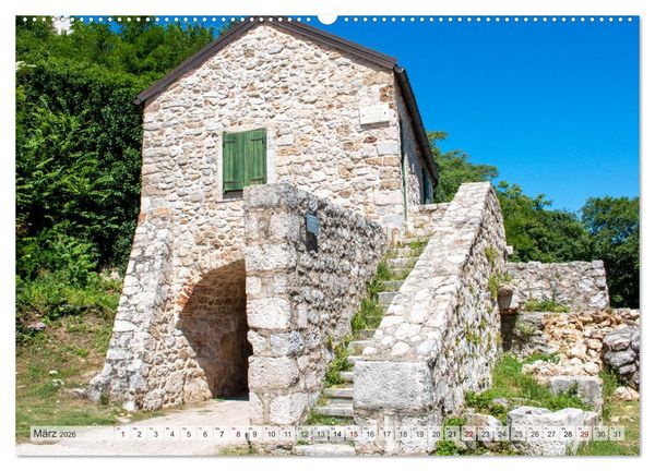 Produktbild: Kroatien - Zauberhaftes &Scaron;ibenik-Knin (hochwertiger Premium Wandkalender 2026 DIN A2 quer), Kunstdruck in Hochglanz