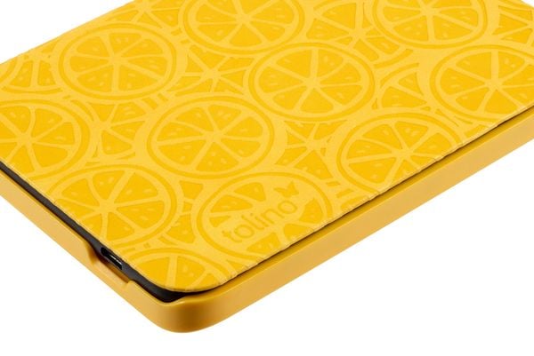 Produktbild: tolino shine / shine color - Tasche Slim - Zitrone