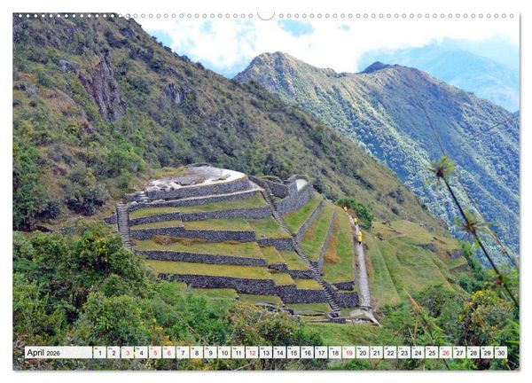 Produktbild: Inkabauten in PERU, Bauwerke eines gro&szlig;en Reiches (Wandkalender 2026 DIN A2 quer), CALVENDO Monatskalender