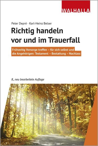 Produktbild: Richtig handeln vor und im Trauerfall