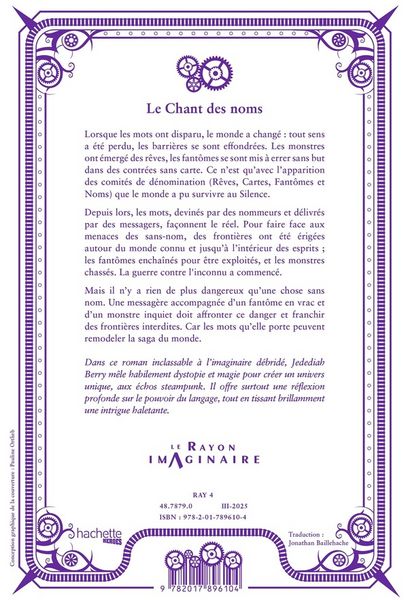 Produktbild: Le chant des noms