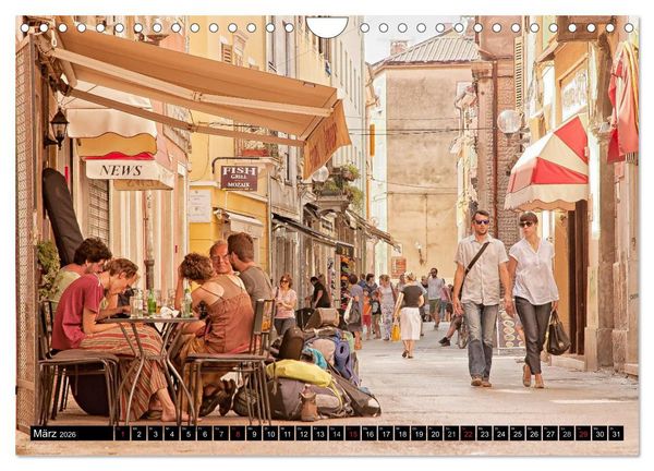 Produktbild: Pula Street (Wandkalender 2026 DIN A4 quer), CALVENDO Monatskalender