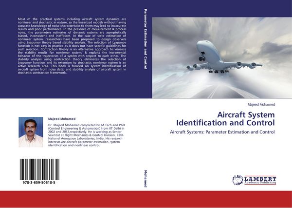 Produktbild: Aircraft System Identification and Control