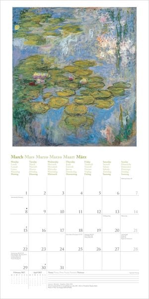Produktbild: Claude Monet 2027