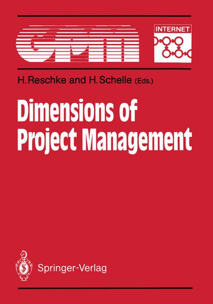 Produktbild: Dimensions of Project Management