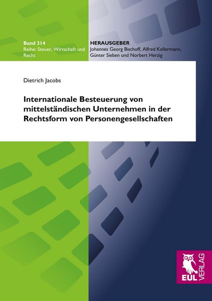 Produktbild: Internationale Besteuerung von mittelst&auml;ndischen Unternehmen in der Rechtsform von Personengesellschaften
