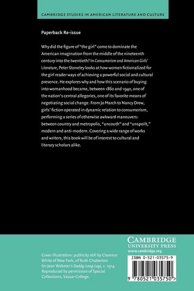 Produktbild: Consumerism and American Girls' Literature, 1860 1940