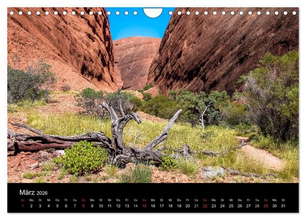 Produktbild: Australien 2026 Natur und Kultur (Wandkalender 2026 DIN A4 quer), CALVENDO Monatskalender