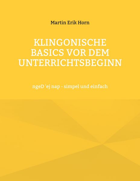 Produktbild: Klingonische Basics vor dem Unterrichtsbeginn