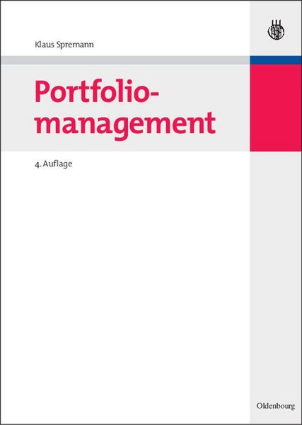 Produktbild: Portfoliomanagement