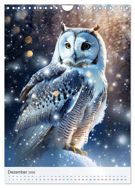 Produktbild: Mystische Begleiter (Wandkalender 2026 DIN A4 hoch), CALVENDO Monatskalender