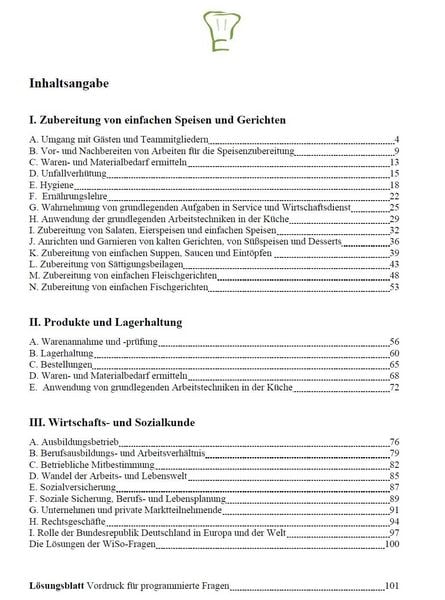 Produktbild: Top Pr&uuml;fung Fachkraft K&uuml;che