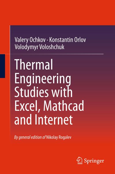 Produktbild: Thermal Engineering Studies with Excel, Mathcad and Internet
