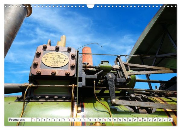 Produktbild: Kraft durch Dampf! Die Liebe zu Dampfmaschinen (Wandkalender 2026 DIN A3 quer), CALVENDO Monatskalender