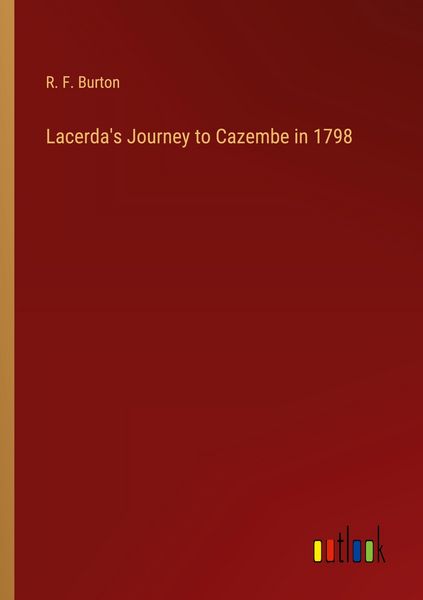 Produktbild: Lacerda's Journey to Cazembe in 1798