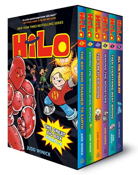 Produktbild: Hilo: The Great Big Box (Books 1-6)