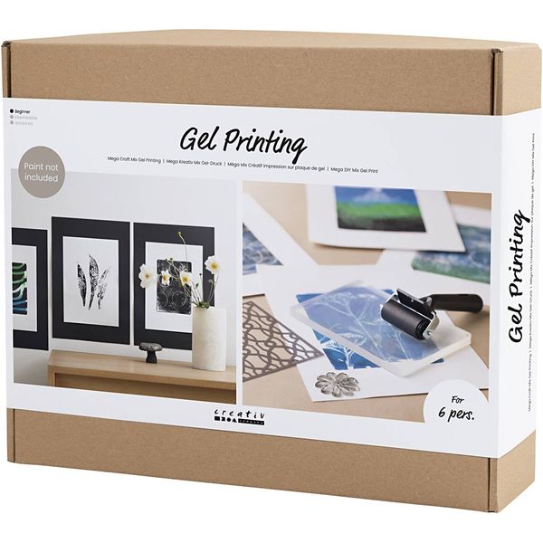Produktbild: Creativ Company Mega Kreativ Mix Gel-Druck