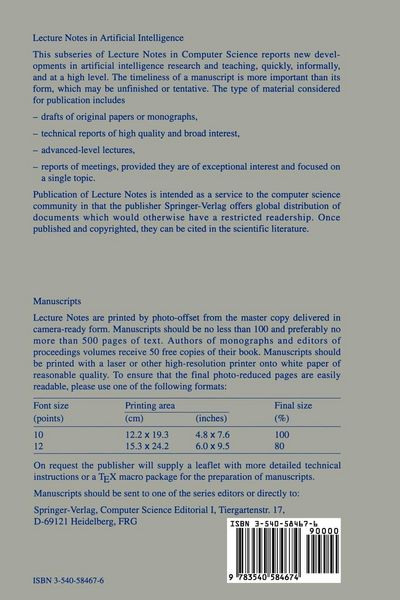 Produktbild: KI-94: Advances in Artificial Intelligence