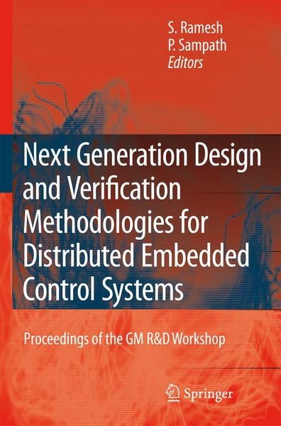 Produktbild: Next Generation Design and Verification Methodologies for Distributed Embedded Control Systems