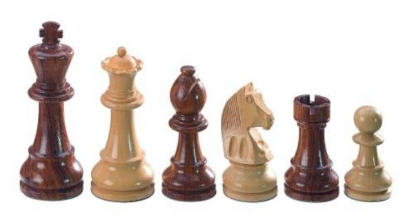 Philos Schachfiguren Artus, Königshöhe 83 mm, gewichtet, in Holzbox