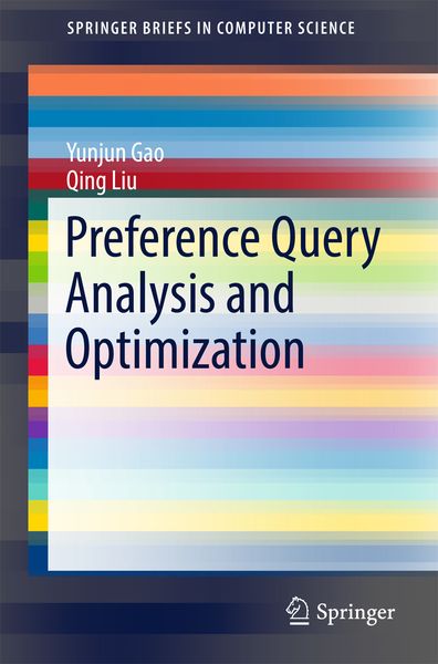 Produktbild: Preference Query Analysis and Optimization