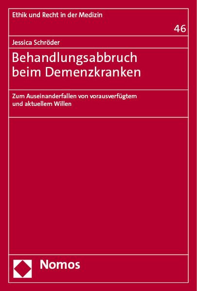 Produktbild: Behandlungsabbruch beim Demenzkranken