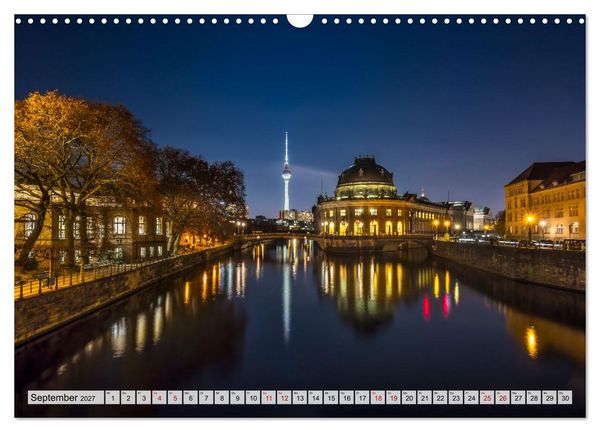 Produktbild: Berlin - Faszination bei Tag und Nacht (Wandkalender 2027 DIN A3 quer), CALVENDO Monatskalender