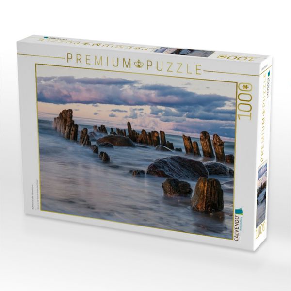 Produktbild: CALVENDO Puzzle Buhnen an der Ostseek&uuml;ste | 1000 Teile Lege-Gr&ouml;&szlig;e 64x48cm Foto-Puzzle f&uuml;r gl&uuml;ckliche Stunden