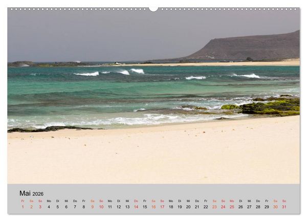 Produktbild: Boa Vista - Perle der Kapverden (hochwertiger Premium Wandkalender 2026 DIN A2 quer), Kunstdruck in Hochglanz