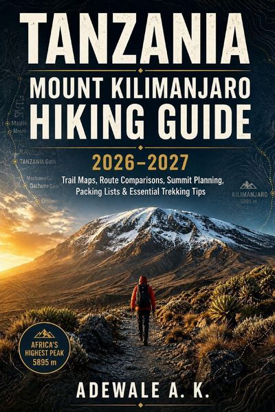 Produktbild: TANZANIA MOUNT KILIMANJARO HIKING GUIDE 2026-2027