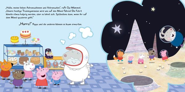 Produktbild: Peppa Wutz Bilderbuch: Peppa im Weltall