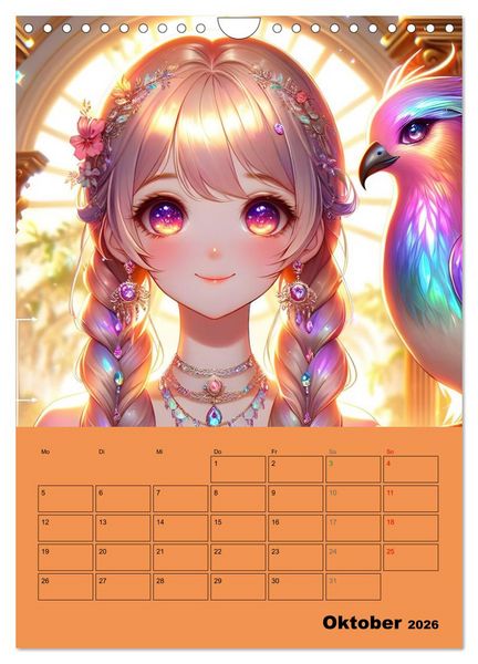 Produktbild: Sehnsucht nach Fantasie (Wandkalender 2026 DIN A4 hoch), CALVENDO Monatskalender