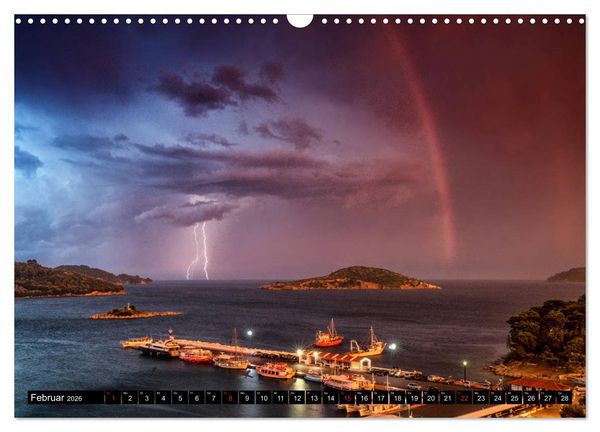 Produktbild: Blitz & Donner (Wandkalender 2026 DIN A3 quer), CALVENDO Monatskalender