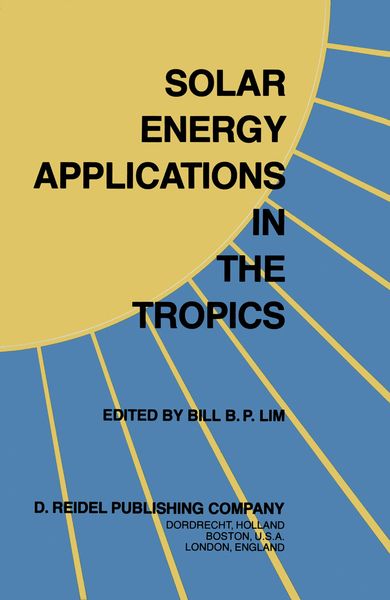 Produktbild: Solar Energy Applications in the Tropics