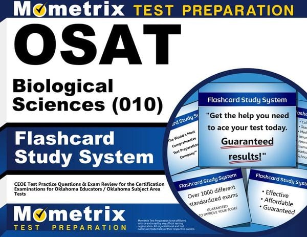 Produktbild: Osat Biological Sciences (010) Flashcard Study System