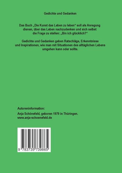 Produktbild: Die Kunst das Leben zu leben