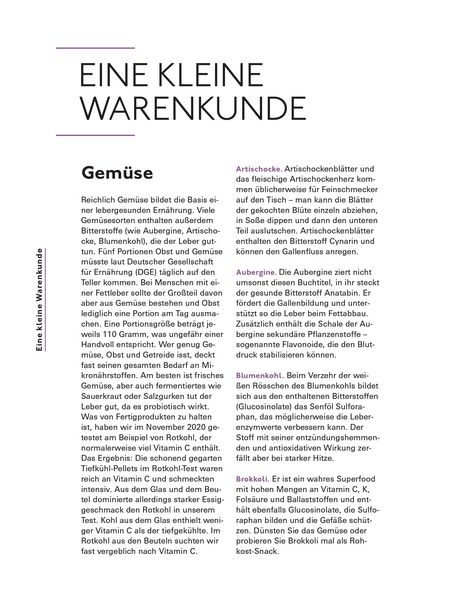 Produktbild: Die richtige Ern&auml;hrung bei Fettleber
