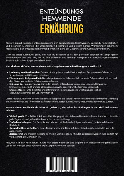 Produktbild: Entz&uuml;ndungshemmende Ern&auml;hrung