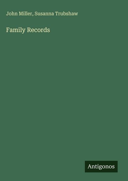 Produktbild: Family Records