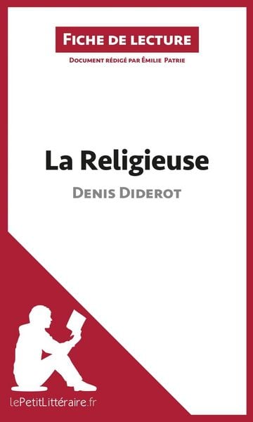Produktbild: La Religieuse de Denis Diderot (Fiche de lecture)