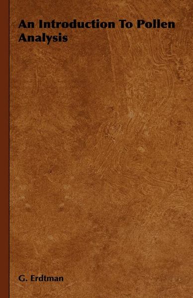 Produktbild: An Introduction to Pollen Analysis
