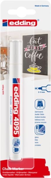 Produktbild: edding Kreidemarker 4095 wei&szlig;