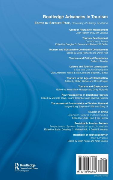 Produktbild: Handbook of Tourist Behavior