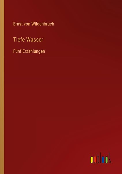 Produktbild: Tiefe Wasser