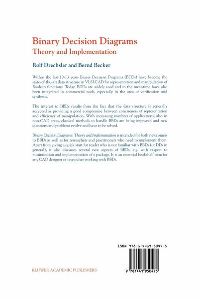 Produktbild: Binary Decision Diagrams